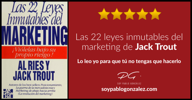 Las 24 líneas de marketing basadas en las leyes inmutables del marketing por Al Ries y Jack Trout.