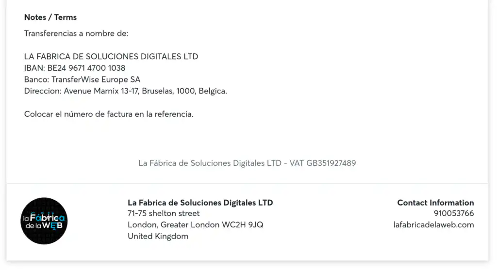 Una tarjeta de presentación con la imagen de un CIF.